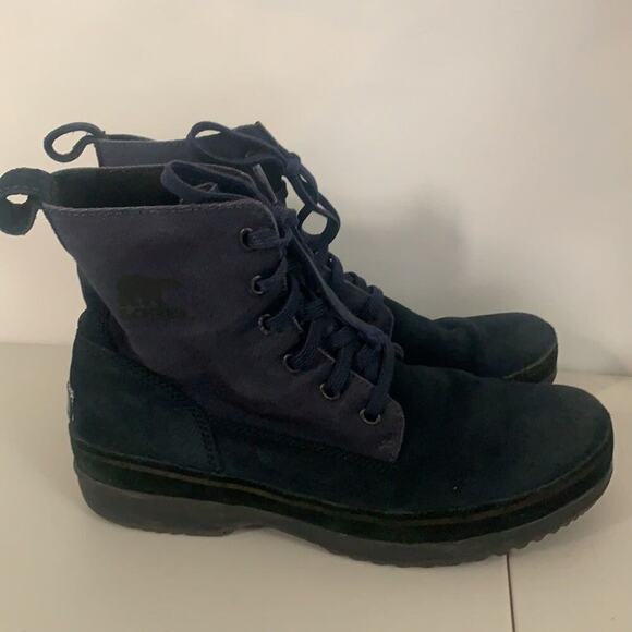 SOREL MEN’S LACE UP BLACK BOOTS SIZE 10‎ - Picture 2 of 7